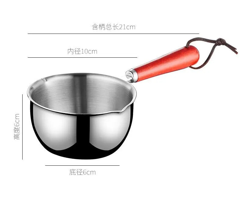 Purease Mini Stainless Steel Butter Warmer & Saucepan – 150ml / 300ml