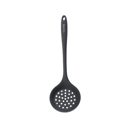 Silicone Kitchen Utensil Set Thick Grey Cooking Spatula Soup Spoon Heat Resistant Tools