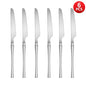 Stainless Steel Cutlery Set 6/16/24pcs Knife Fork Spoon Teaspoon Silver