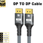 DisplayPort 2.1 Cable – 16K 8K@120Hz 4K@240Hz 80Gbps HDR Gaming Monitor